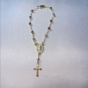 Elegant Gold Rosary